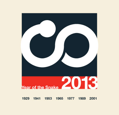 Year of the Snake 2012 Dean Allan Design